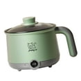 thumbnail image 4 of GROWTH TANK Marmite Électrique Mini Marmite Domestique Polyvalente Casserole pour Nouilles Cuiseur de Nouilles Portable Marmite Électrique pour Nouilles Shabu Shabu Gris Vert, 4 of 9