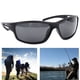 thumbnail image 5 of Gafas De Sol Polarizadas ANGGREK Montura Negra Lente Gris PC TAC Para Ciclismo, 5 of 7