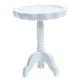 thumbnail image 1 of White Miniature Round Table Adorn for Doll House Decor Made of Synthetic Material Safe for Kids, 1 of 3