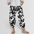 thumbnail image 1 of Pantalon Décontracté Grand pour Femmes avec Imprimé à la Mode pour un Confort Quotidien, 1 of 4