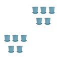 thumbnail image 3 of kurtrusly 5pcs Orchid Pot With Holes Designed For Maximum Air And Water Flow Can Furniture And Floors Clean Blue 2Set, 3 of 6