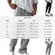 thumbnail image 3 of Ceisia Men's All-Season Color Blocked Casual Gift Straight Leg Pants Elastic Drawstring Waist Pockets for Outdoor Daily Work We ar, 3 of 9