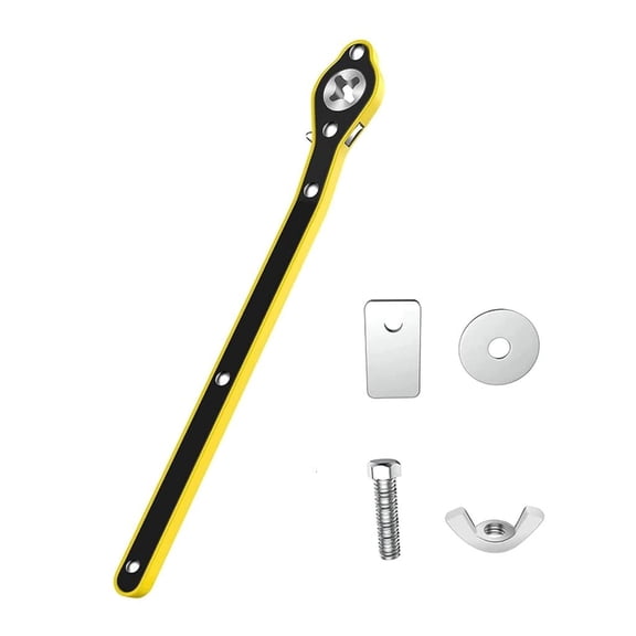 MOMOJIA Labor Saving Ratchet Wrench Car Jacks Lug Wrench for Tire Wheel Repair Tool