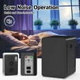 thumbnail image 3 of Advwin 22L Mini Fridge Cooler, Compact Personal Refrigerators for Skincare, Beverage, Black, 3 of 8