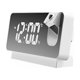 thumbnail image 5 of Bearachild Reloj Digital de PVC, superficie de espejo alimentada por batería, pantalla de fecha de reemplazo, relojes de trabajo junto a la cama Tipo 1 2piezas, 5 of 6