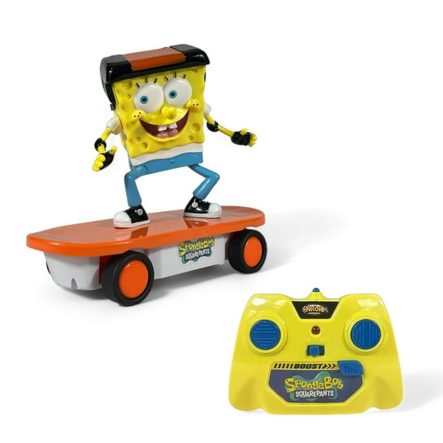 Bob Esponja Juguete Niño Coche RC Spongebob Skateboarder