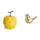 thumbnail image 5 of Escultura De Fruta De Porcelana, Adorno Coleccionable Para Mesa, Estatua Geométrica, Decoración Para Festivales, Oficina, Figura De Pájaro Dorado, Animal, Decoración Moderna Para El Hogar,, 5 of 8