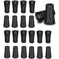 thumbnail image 1 of 30 piezas/15 pares de puntas para bastones de senderismo de 12 mm, puntas para bastones de senderismo, puntas para bastones de senderismo nórdicos, adecuadas para la mayoría de bastones de, 1 of 5