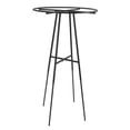 thumbnail image 6 of Adjustable Black Round Clothing Rack, 36" Steel Freestanding Garment Organizer with Non-Slip Feet—Perfect for Bedrooms, Dorms & Stores, Easy Assembly, Space-Saving Design for Clothes & Accessories, 6 of 18