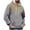 Gray, variant on BXINGOHAI Mens Casual Hoodies Sweatshirts Thin Fleece Pullover Sweatshirt Color Block Long Sleeve Hooded Outdoor Daily Tops With Pocket Drawstring Purple,XXL