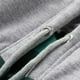thumbnail image 5 of Chaqueta tipo camisa de franela con capucha ZITY para hombre, negra y verde, talla L, 5 of 6
