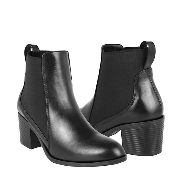 BOTINES CASUALES DAMA STYLO 3667 SIMIPIEL NEGRO Stylo 3667