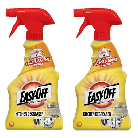 Easy-Off Specialty Kitchen Degreaser Cleane For Oven Dishwasher Microwave Sink Countertop Stove & All Appliance r, 2 Pack 16fl oz