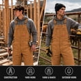 thumbnail image 3 of Firestone Mens Overalls - Warm Insulated Bib Overalls for Men, Durable Workwear Bibs, Sizes Run Small, 3 of 7