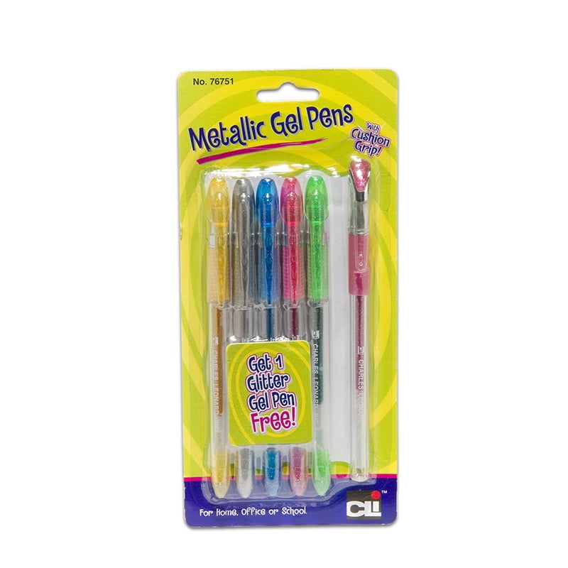 5 Metallic + 1 Metallic Glitter Gel Walmart Canada
