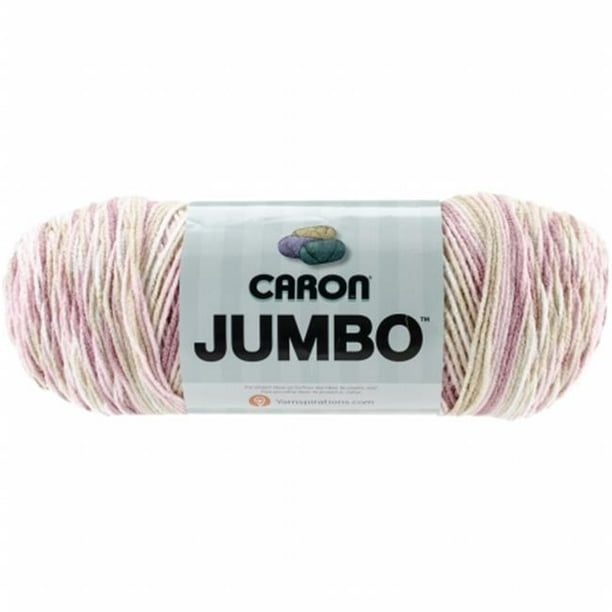 Caron Rosewood Pink Variegated Jumbo Yarn, 12 ounces, 659 yards ...