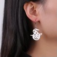 thumbnail image 3 of RSAMD Halloween Pumpkin Stainless Steel Dangle Earrings Hollow Hat Pendant Jewelry-Gold color, 3 of 5
