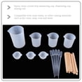thumbnail image 3 of TABLZONE 1Set Resin Measuring Cups Silicone Tool Kit with Pad and Stir Stick for Jewelry Crafting, 3 of 8