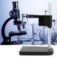 thumbnail image 2 of Microscope Stand, With Two Rings Aluminium Alloy Adjustable Desktop Support Bracket, For Endoscope 180X Lens, 2 of 8