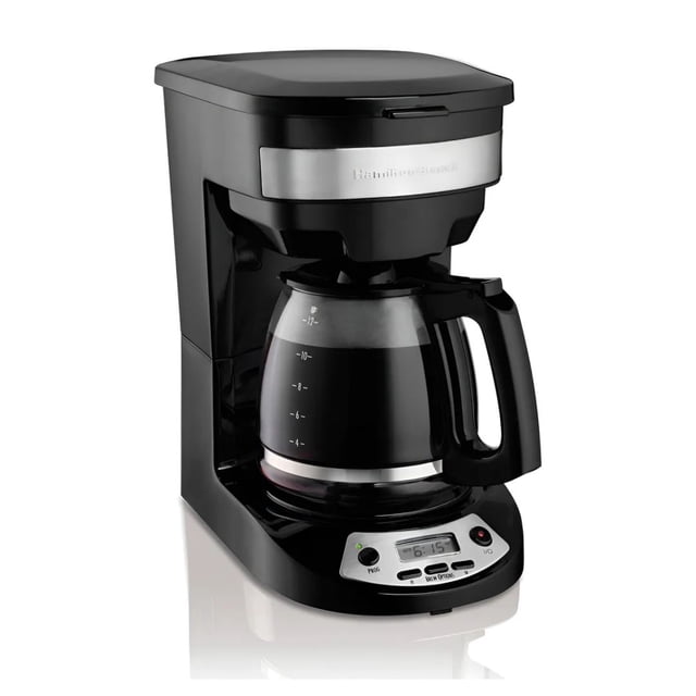 Cafetera Programable 12 Tazas Hamilton Beach Café Hot Y Cold (Reacondicionado)