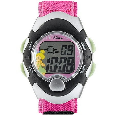 Tinker Bell Digital Watch with Pink Strap