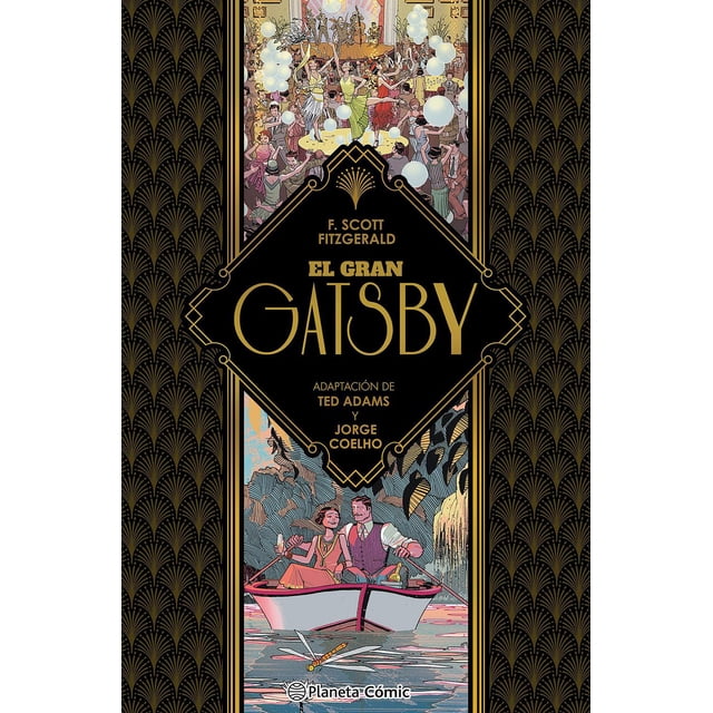 Libro El Gran Gatsby (novela Grafica) Tapa Blanda, Autor Ted Adams, Editorial Comics Mexico