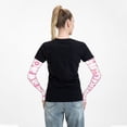 thumbnail image 4 of Lsque Breast Cancer Pink Ribbons Awareness (2) Cooling Arm Sleeves for Men & Women -Compression Sleeves to Cover Arms for Working,Sun Sleeves for UV Protection,Breathable, Moisture-Wicking, 4 of 8