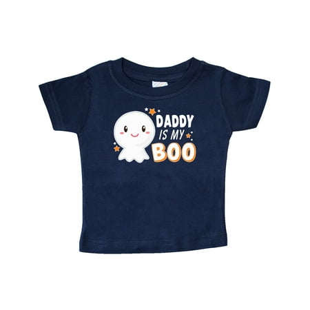 

Inktastic Daddy is my Boo with Cute Ghost Gift Baby Boy or Baby Girl T-Shirt