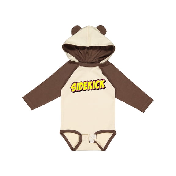 Inktastic Sidekick for Fathers Day Boys or Girls Long Sleeve Baby Bodysuit