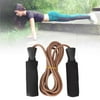 PU Leather Skipping Jump Rope Exercise Fitness For Gym Sport Training