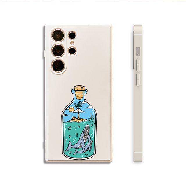 Demuestre su individualidad con esta llamativa y resistente funda de teléfono de goma TPU a prueba de golpes con estampado de dibujos animados para iPhone