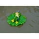 thumbnail image 5 of 5x Acostado Rana Estanque Artificial Decoración Flotante Adorno de Plantas Y Animales Fuente Estanque Decoración Artesanía, 5 of 9