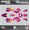 Magenta, variant on Kalair GFX Graphics Kit for Honda CR125 (1998-1999) Pecker Series