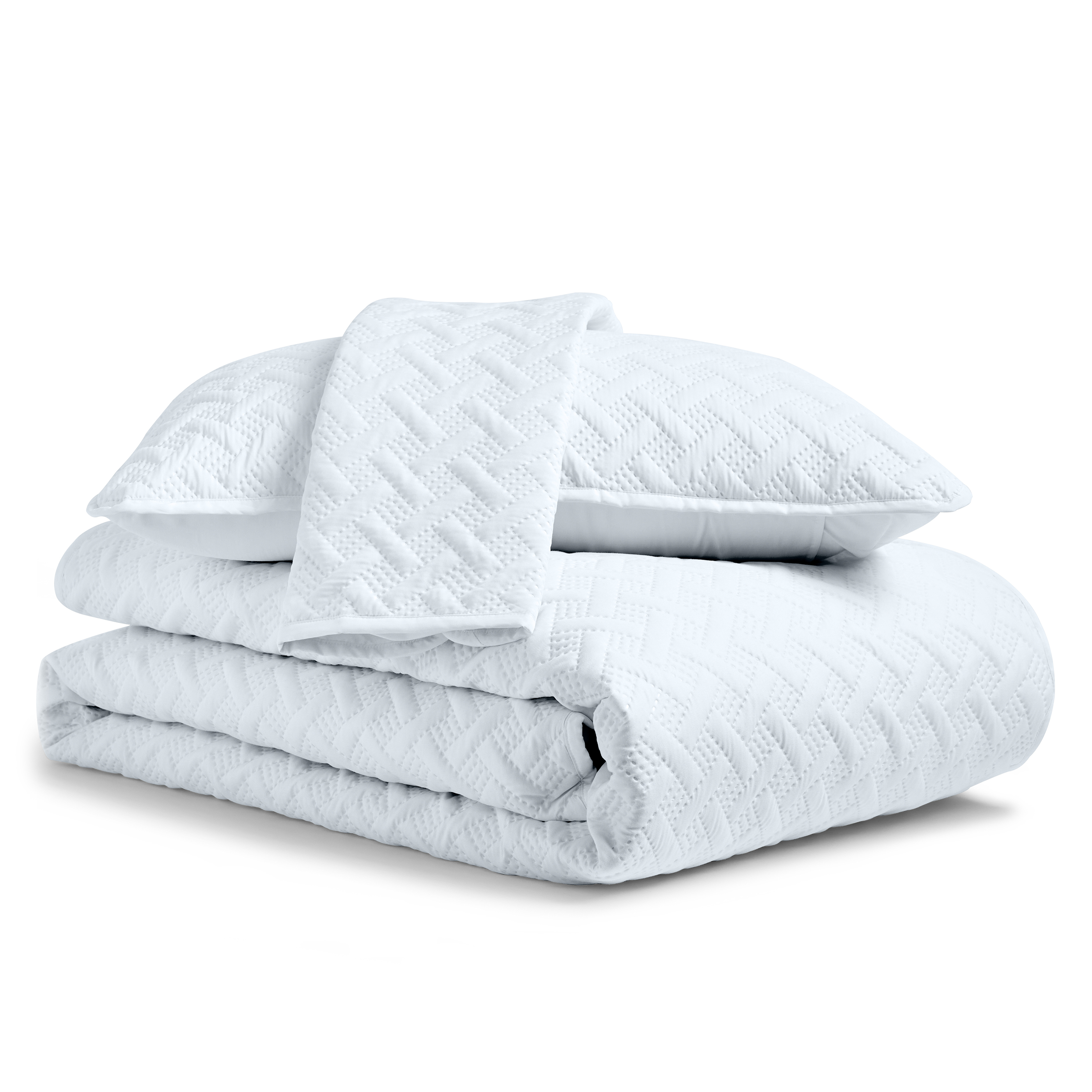 Cosy House Collection Luxury Bamboo 3Piece Quilt Set Ultra Soft