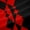 Black Red, variant on Homewish Couple Valentines Day Black Out Curtains, Black Red Cartoon Curtains Pack of 2 (42x63 Each), Romantic Anniversary Theme Bedroom Curtains, Window Curtains Home Decor