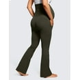 thumbnail image 2 of CRZ YOGA Women Butterluxe Maternity Flare Leggings with Pockets 31 Inches Pants, 2 of 4