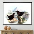 thumbnail image 2 of Vintage Countryside Two Birds 32 in x 16 in Framed Painting Canvas Art Print, by Designart, 2 of 5