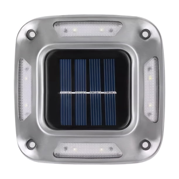 Yuarrent El paso solar impermeable enciende la instalación fácil para las luces que acampan al aire libre de la seguridad al aire libre al Iluminación y accesorios luz blanca 1 pieza