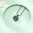 thumbnail image 4 of Circle Cremation Jewelry for Ashes for Pet Keepsake Urn Necklaces with Cat Dog Paw Print Holder Pet's Ashes Pendant Memorial Gifts for Love Ones, 4 of 7
