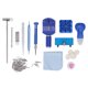 thumbnail image 1 of Juego de Herramientas de Reparación de Relojes ANGGREK herramientas multifuncionales Plástico Acero inoxidable Azul Plateado con Bolsa de Almacenamiento, 1 of 8