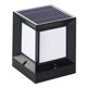 thumbnail image 1 of Faro de columna solar LED Lámpara de pilar con energía solar Lámpara de pared impermeable para exteriores para patio, paisaje, jardín 10CM, 1 of 8