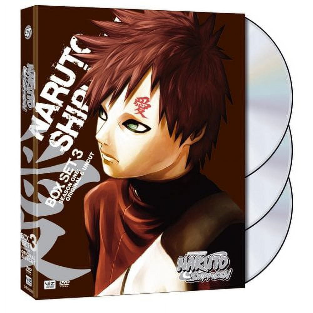 Naruto Shippuden: Box Set 3 (DVD) - Walmart.com