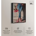 thumbnail image 2 of Waiting for You Canvas Fashion Prints by Art Remedy, Black Frame, 36" x 54", 2 of 7
