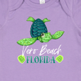 thumbnail image 4 of Inktastic Vero Beach, Florida Happy Sea Turtle Boys or Girls Baby Bodysuit, 4 of 5
