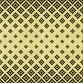 thumbnail image 1 of Ahgly Company Indoor Square Patterned Oak Brown Area Rugs, 8' Square, 1 of 1