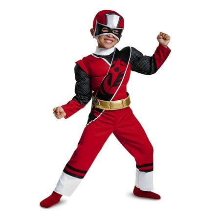 Power Rangers Red Ranger Ninja Steel Child Halloween Costume - Walmart.com