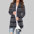 thumbnail image 1 of Cardigan à Manches 3/4 pour Femmes, Cardigan à Manches Longues à Imprimé Floral, Veste Haut, Cardigans pour Femmes en Liquidation, 1 of 6