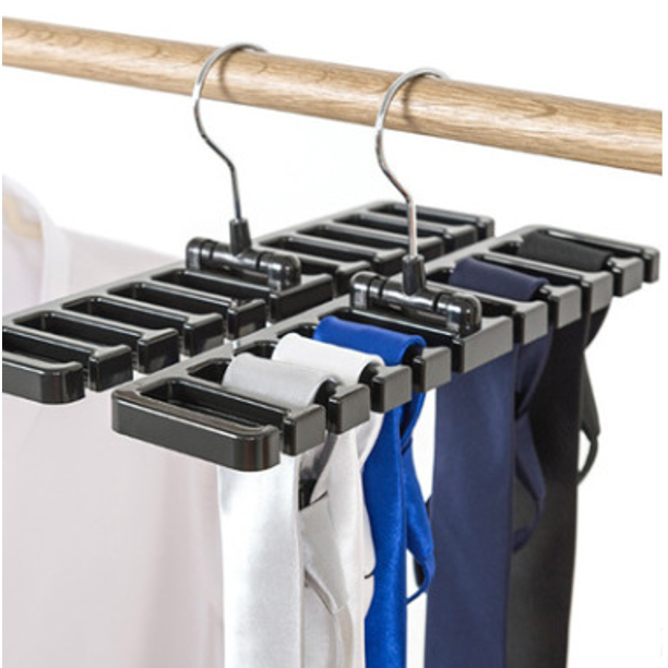 LNKOO Belt Rack 2pcs Belt Hangers Tie Holder Homeware Closet Organizer