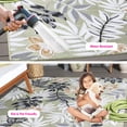 thumbnail image 3 of SAFAVIEH Cabana Blazhe Botanical Indoor/Outdoor Area Rug, Olive/Grey, 5'1" x 7'6", 3 of 17