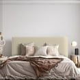 thumbnail image 2 of Serta Lifestyle Solutions Irving Upholstered Full/Queen Headboard, 32"H x 63"W x 4"D, Linen, 2 of 8
